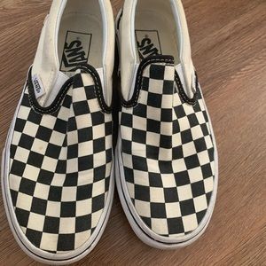 Checkered Vans